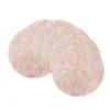 Lot de 6 sets de table lavables et imperméables - Rose gold en pvc