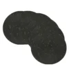 SHACOS Sets Rond Tressé Lot de 6, 38cm Lavable Résistante à la Chaleur pour Table à Manger