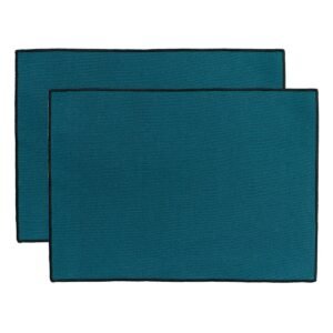 WINKLER 2 sets de table Paon recyclés Laora