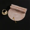 Lot de 6 sets de table lavables et imperméables - Rose gold en pvc