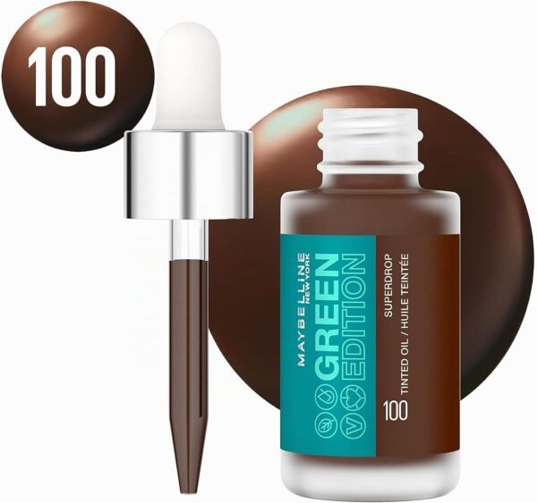 Maybelline New York Fond de Teint Huile Teintée Superdrop Teinte 100