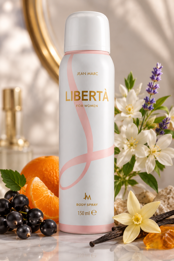 ChatGPT Image 27 août 2026, 10_59_51 Libertá Déodorant Parfumé pour Elle 150 ml Inspiration Libre - jean marc