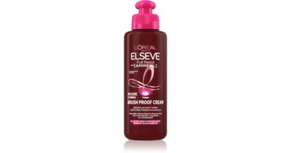 Crème à l'aminexil anti-chute de cheveux liés à la casse Full Resist Brush-Proof 200 ml - L'Oréal Paris - Elvive