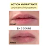 pomponne_ral_action_soin_avant_apres_avec_texte (1) Pomponne Rouge à lèvres hydratant • Nude beige