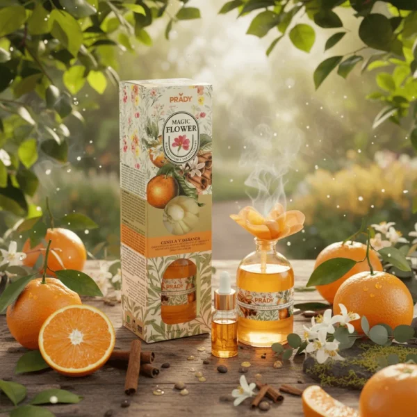 Mikado fleur magic cannelle orange 100ML - Prady