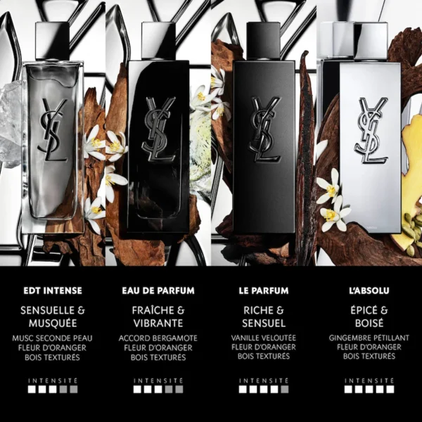 YSL MYSLF eau de parfum homme boisé floral rechargeable - YVES SAINT LAURENT