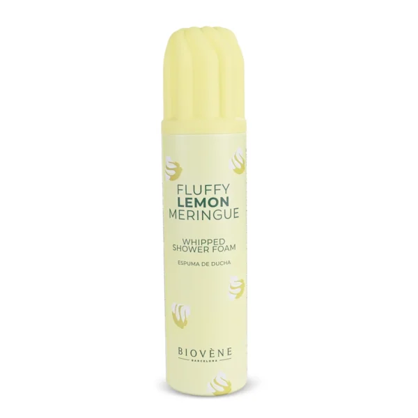 Mousse de douche fouettée Meringue au Citron – Biovène