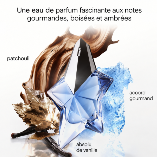Coffret Noël Angel eau de parfum 100ml ,10 ml voyage ,lait corps - MUGLER