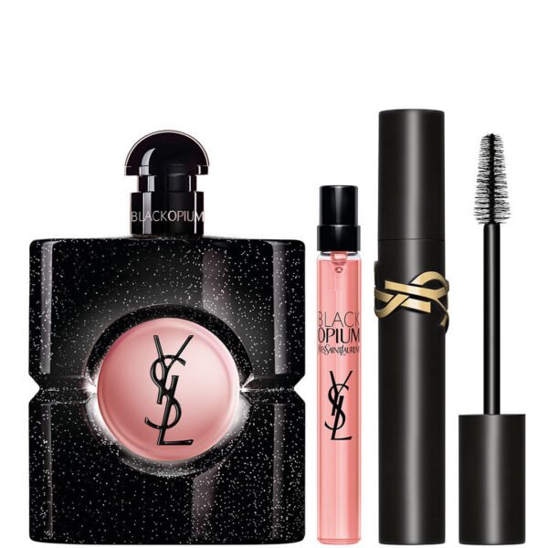 Coffret Cadeau Black Opium Eau de Parfum 90ml + Mini Lash Latex édition limitée - YVES SAINT LAURENT