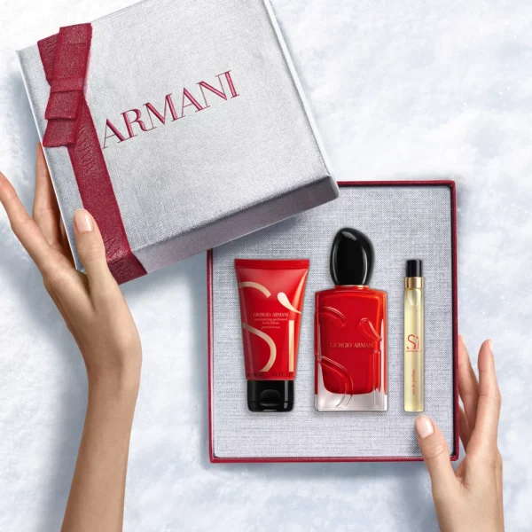 Sì Passione Eau de Parfum Coffret Cadeau de Noël de 100 ml - ARMANI