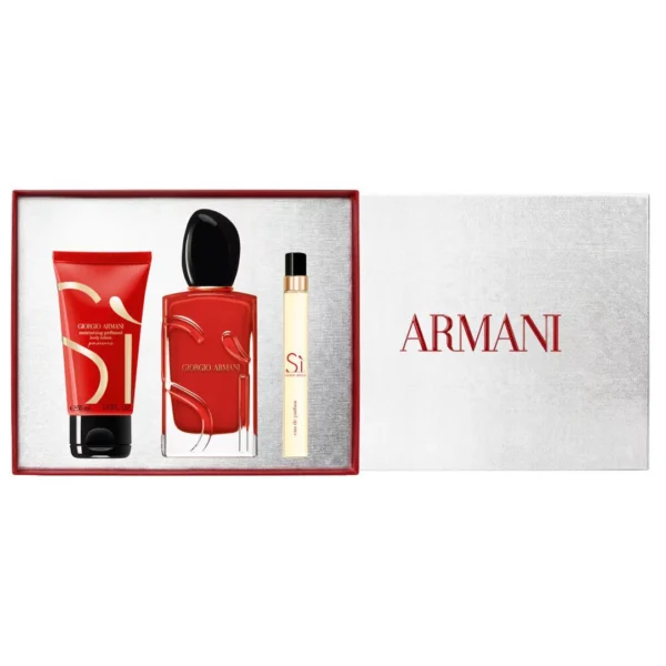Sì Passione Eau de Parfum Coffret Cadeau de Noël de 100 ml - ARMANI